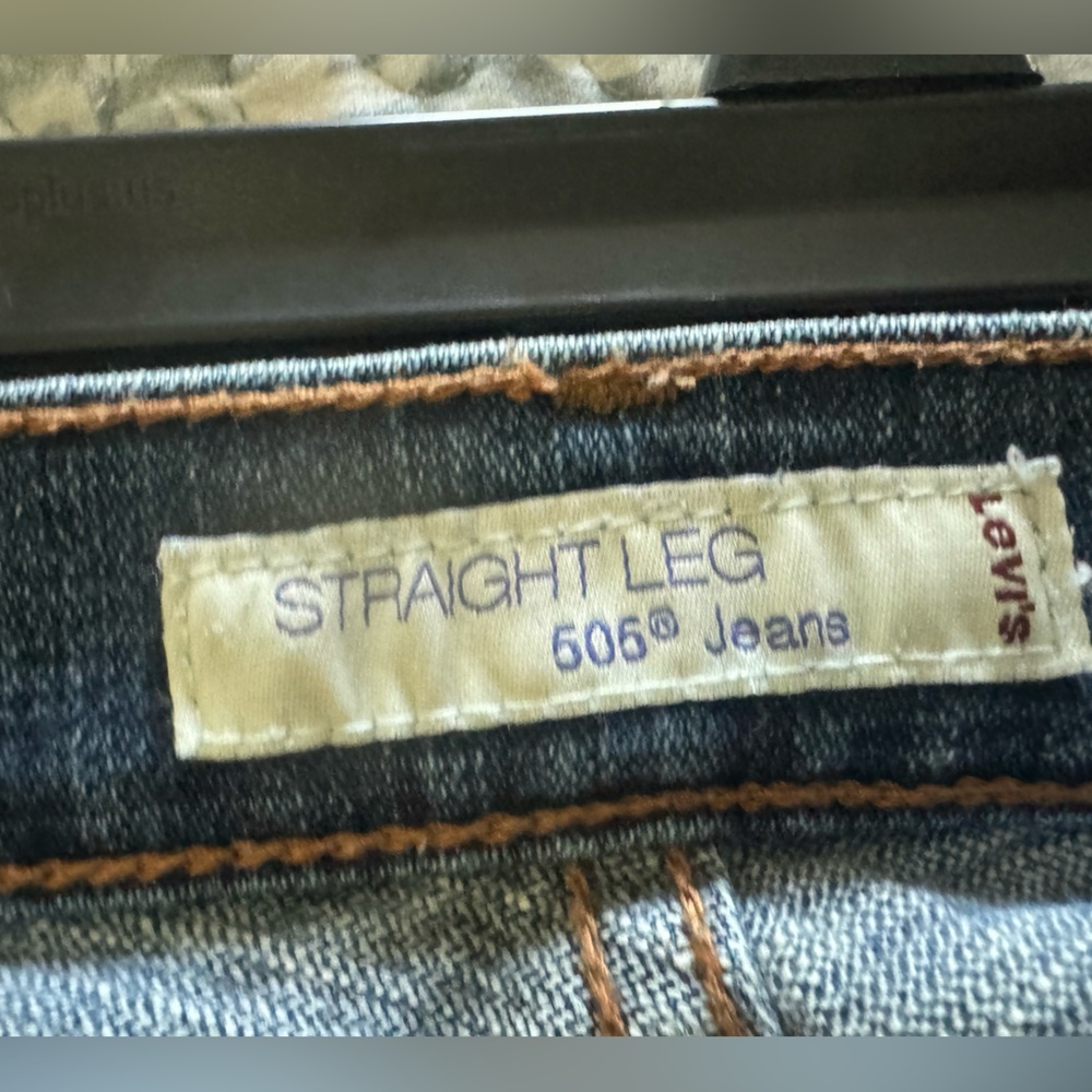 Levi is 505 jeans size 14 medium. Straight leg. - Picture 2 of 5